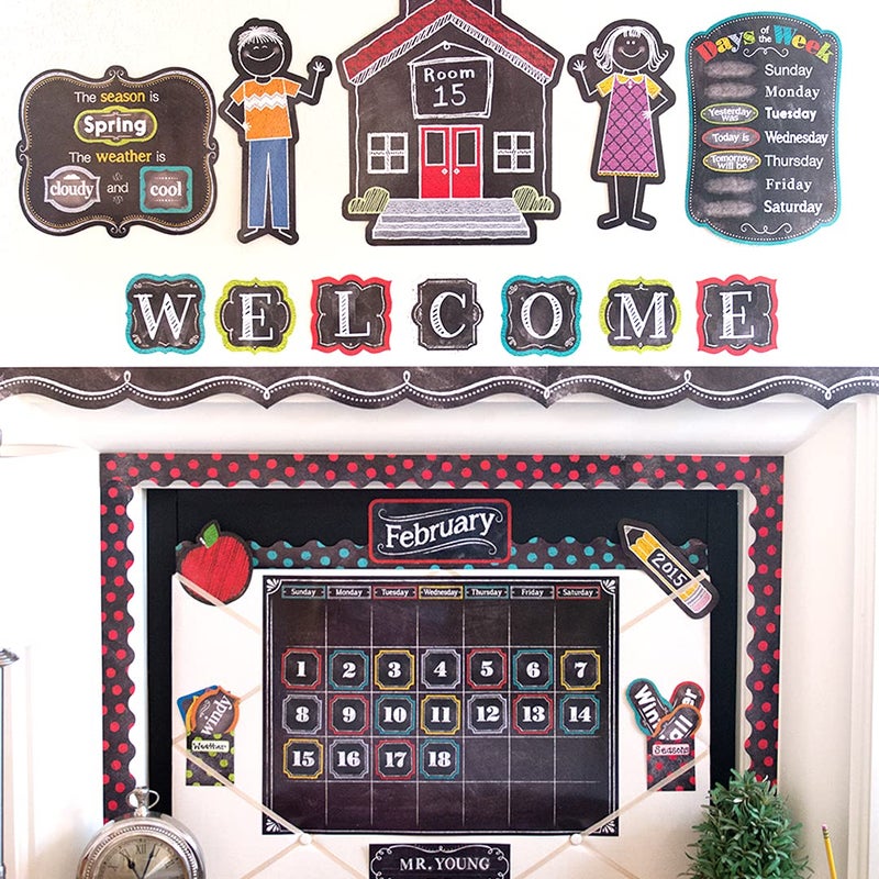 Creative Teaching Press CTP Chalkboard Punch-Out Letters for Classroom â€“ Essential Homeschool Supplies â€“ Top Back to School Supplies Creative Teaching Press - Image 5